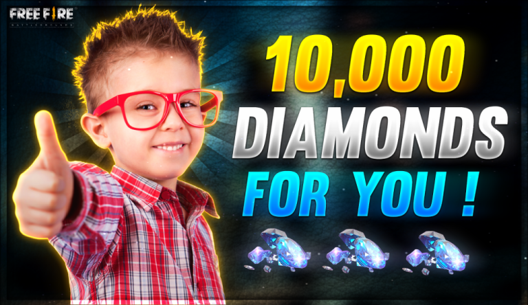 10000 diamonds giveaway every day